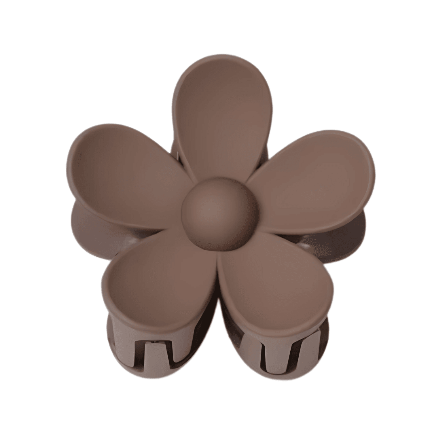 Stylish Matte Flower Claw Clip - Gummia